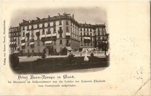 Geneve - Hotel Beau Rivage -173070