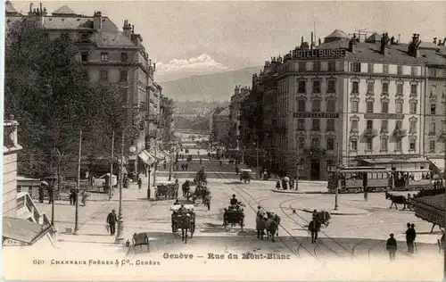 Geneve - Rue du Mont Blanc -172754