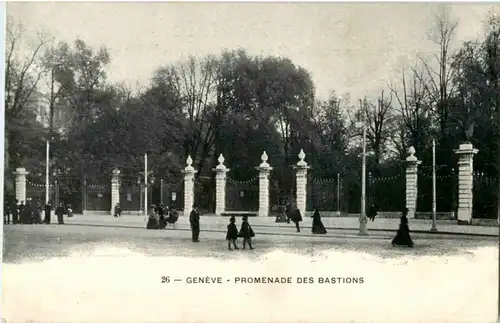 Geneve - Promenade des Bastions -172798