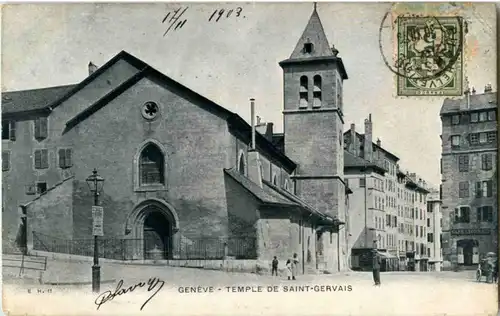 Geneve - Temple de Saint Gervais -173134