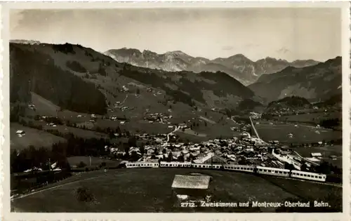 Zweisimmen und Montreux Oberland Bahn -171598
