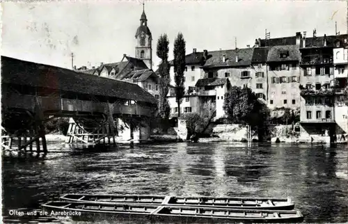 Olten und die Aarebrücke -172252