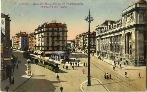 Geneve - Rues du Mont Blanc -173216