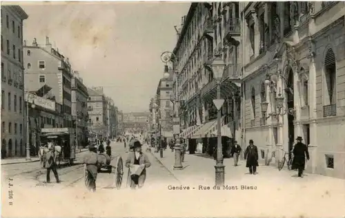 Geneve - Rue du Mont Blanc -172368