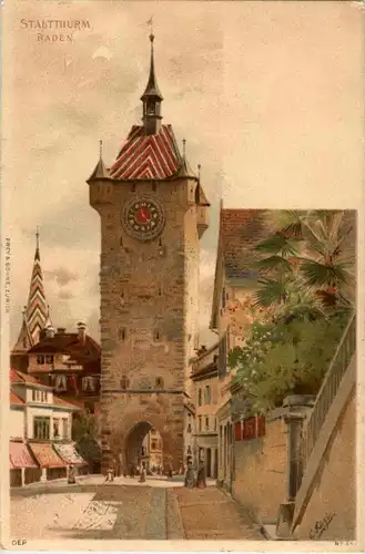 Baden - Stadtturm -173924