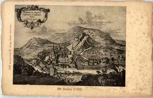 Alt Baden 1700 -173732