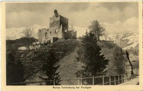 Ruine Tellenburg bei Frutigen -171006