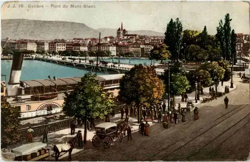 Geneve - Pont du Mont Blanc -173148