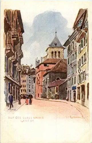 Geneve - Rue des Corps -172516