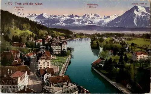 Thun und die Alpen -171046