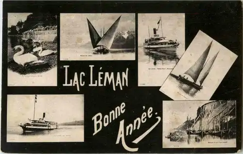 Lac Leman - Bonne Annee -172684