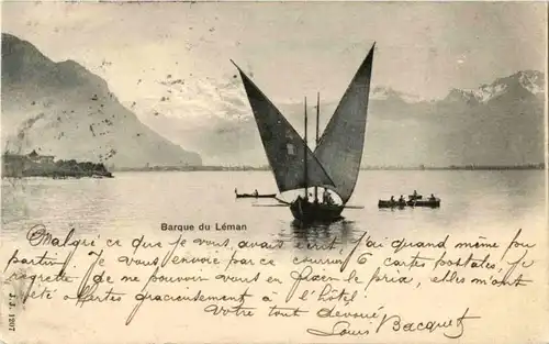 Barque du Lac Leman -172308