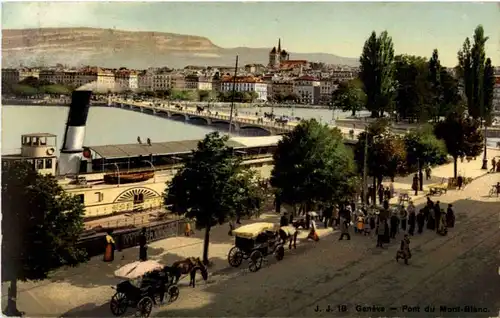 Geneve - Pont du Mont Blanc -172724