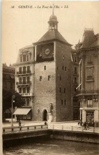 Geneve - La Tour de l Ile -172808