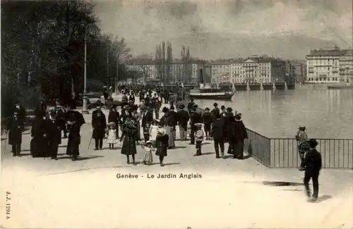 Geneve - Le Jardin Anglais -172832