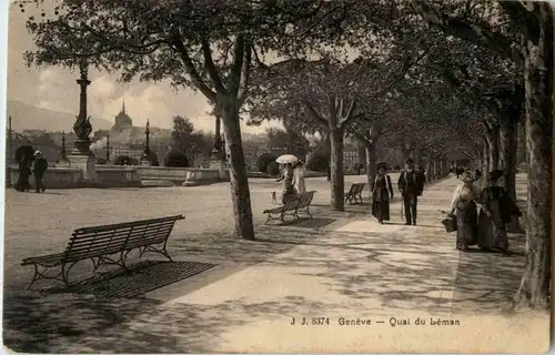 Geneve - Quai du Leman -172898