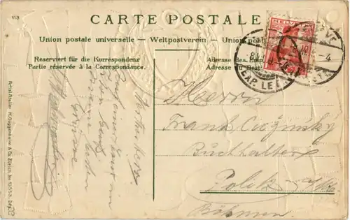 Geneve - Rue du Montblanc - Litho Briefmarken -172500