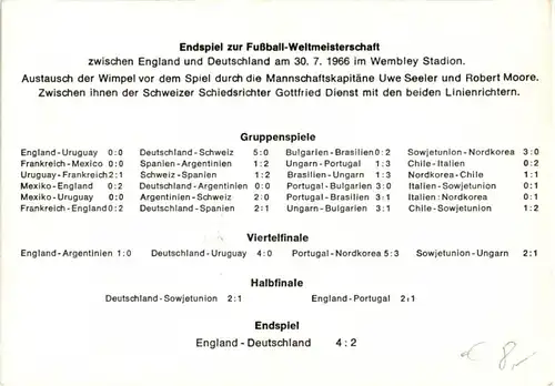 Vize Fussball Weltmeister Deutschland 1966 -173456