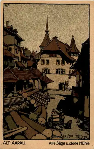 Alt Aarau - Alte Säge -173846