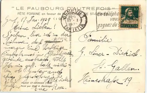 Geneve - Place St. Gervais -172370