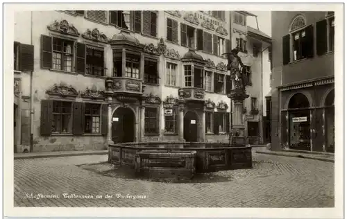 Schaffhausen - Tellbrunnen -175002