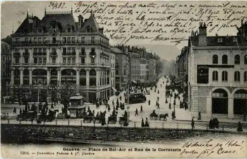 Geneve - Place de Bel air -173012