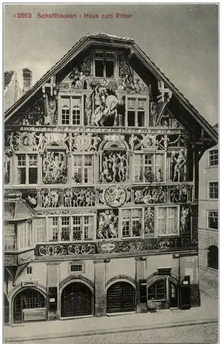 Schaffhausen - Haus zum Ritter -175024