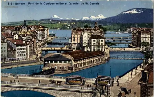 Geneve - Pont de la Coulouvreniere -172750