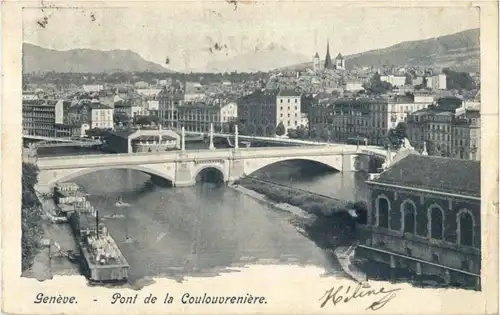 Geneve - Pontde la Coulouvreniere -172518