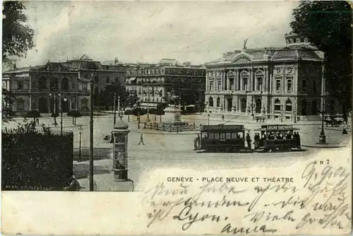 Geneve - Place Neuve mit Tram -173218