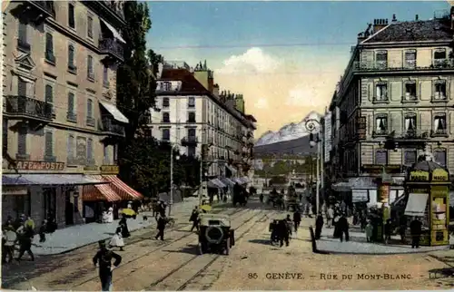 Geneve - Rue du Mont Blanc -173180
