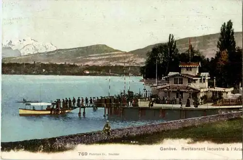 Geneve - Restaurant lacustre a l Aria -173200