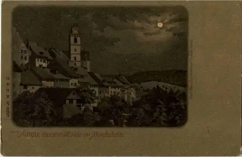 Aarau - äussere Halde im Mondschein -173838