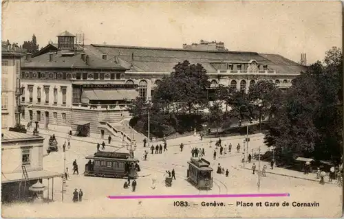 Geneve - Place et Gare de Cornavin -173220