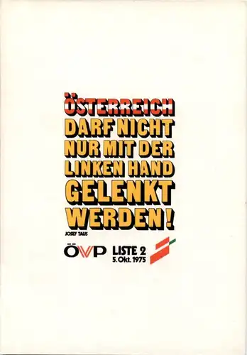 Österreich - ÖVP - 1975 -173276