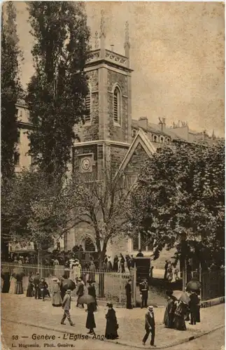 Geneve - L Eglise Anglaise -172768