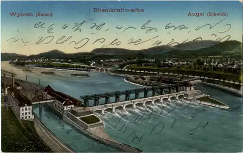 Augst - Wyhlen - Rheinkraftwerk -174280