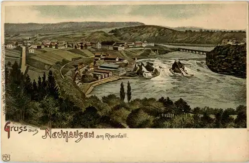 Gruss aus Neuhausen - Litho -N2854