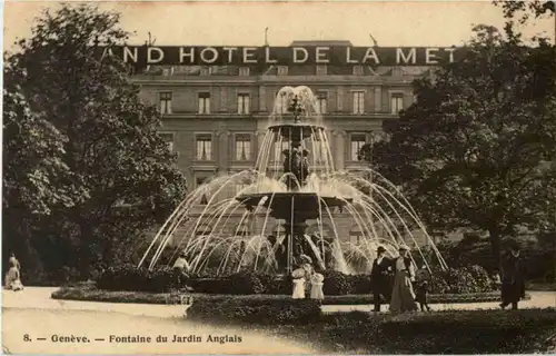 Geneve - Fontaine du Jardin Anglais -173164