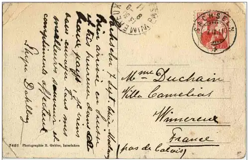 Brünigstrasse - Blick auf Brienzersee -133670