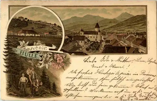 Souvenir de Bulle - Litho -N2536