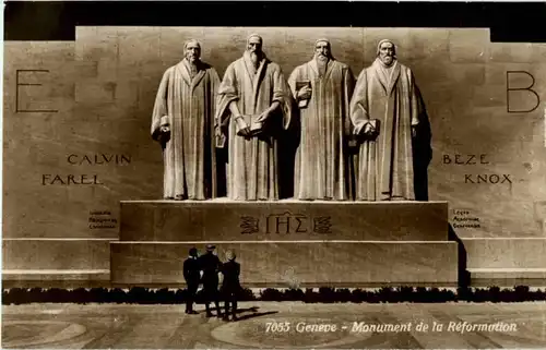 Geneve - Monument international de la Reformation -172296