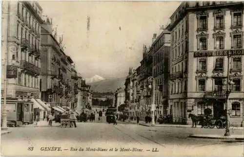 Geneve - Rue du Mont Blanc -172318