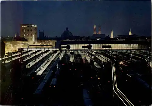 München bei Nacht - Bahnhof -173500