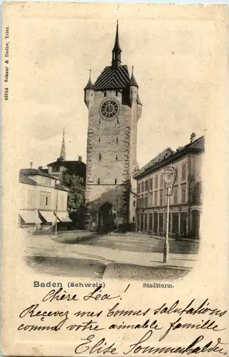 Baden - Stadtturm -173932