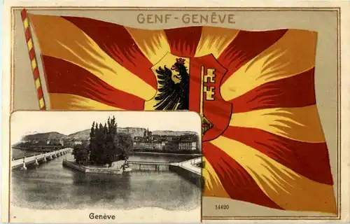 Geneve - Prägekarte -172404