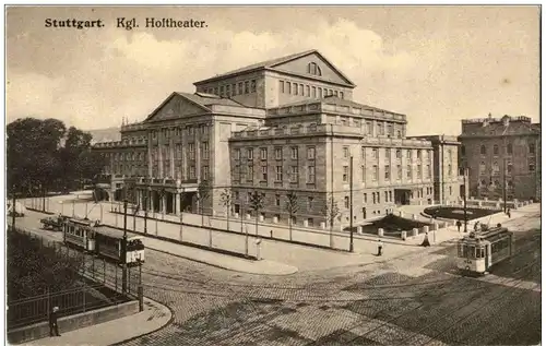 Stuttgart - Kgl Hoftheater -133954