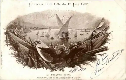 Geneve - Souvenir de la Fete 1901 -172424