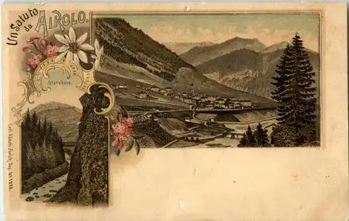 Un saluto da Airolo - Litho -N2920