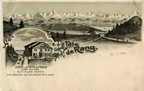 Tete de Rang - Litho -N2584